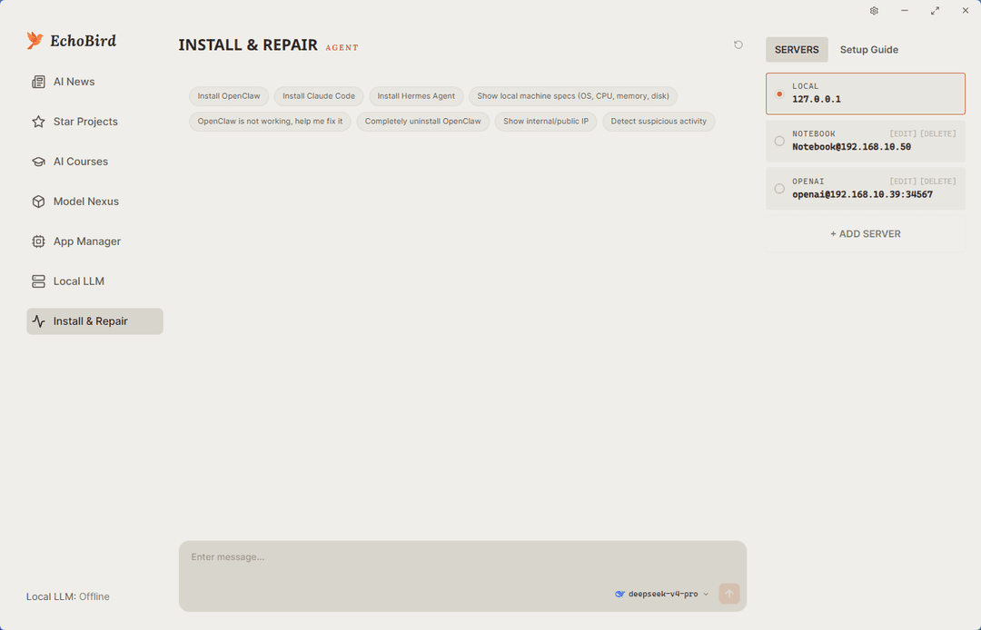 Install & Repair Agent