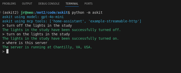Command Line Interface