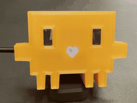 The heart cycling through idle, working, waiting for approval, and done