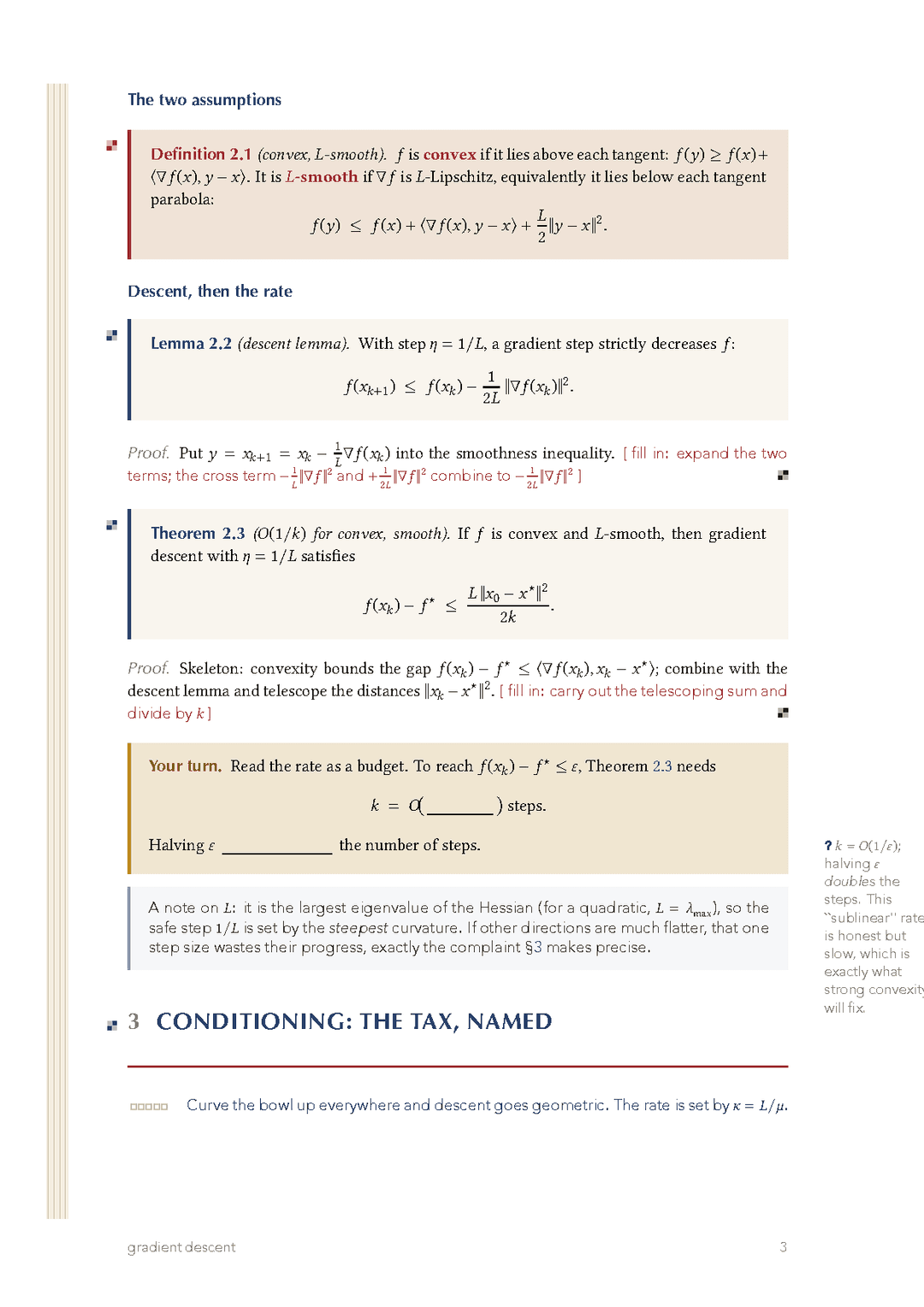 Gradient descent