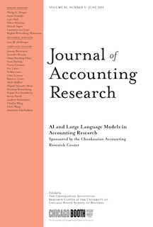 Journal of Accounting Research