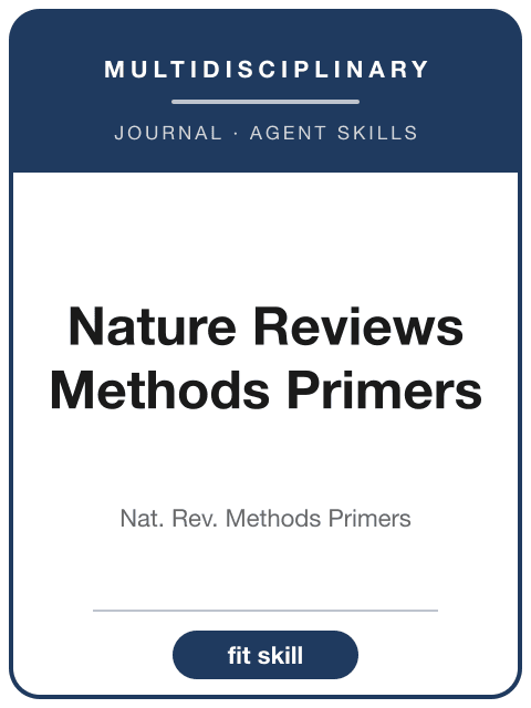 Nature Reviews Methods Primers