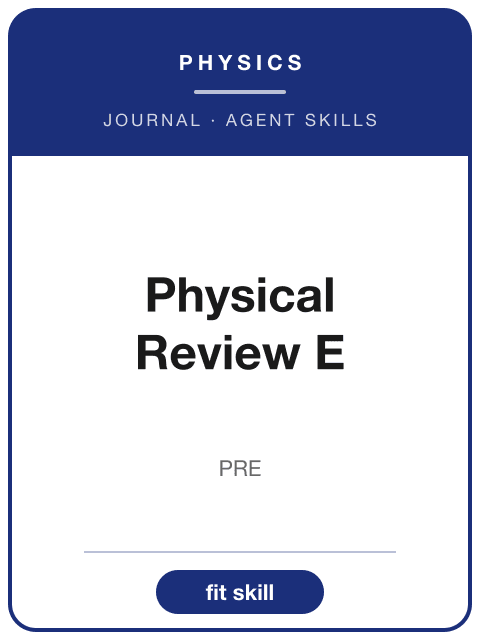 Physical Review E
