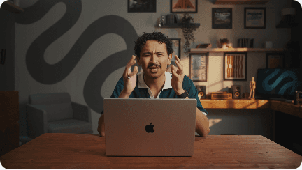 Footage + graphics — Higgsfield source preview