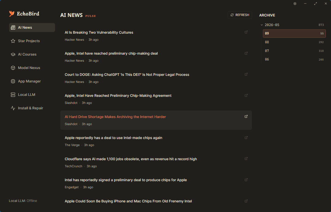 AI News (Dark)