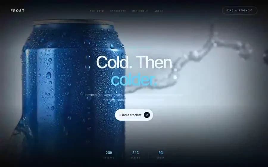 Frost — cold brew hero