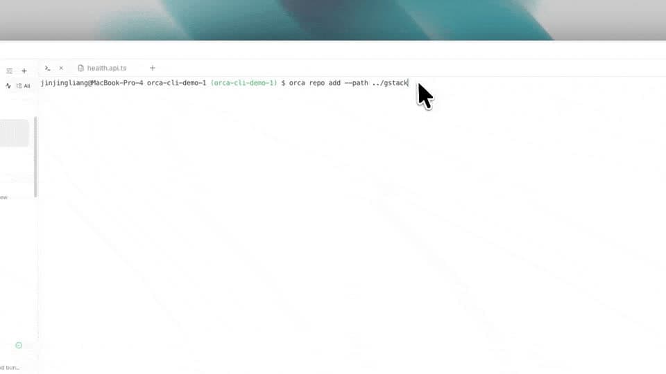 Script Orca from the CLI