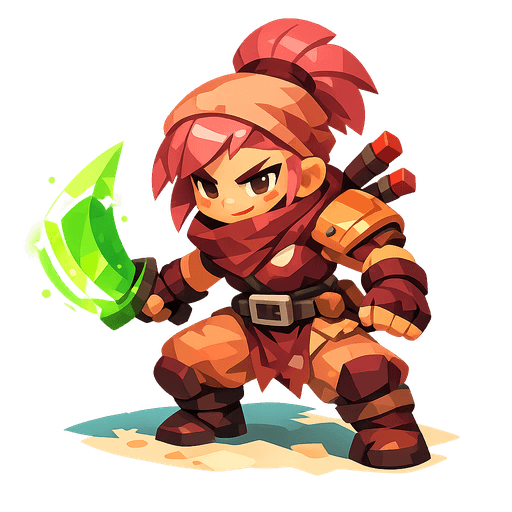 An original game character generated from the token-grounded asset-pack prompt, transparent PNG