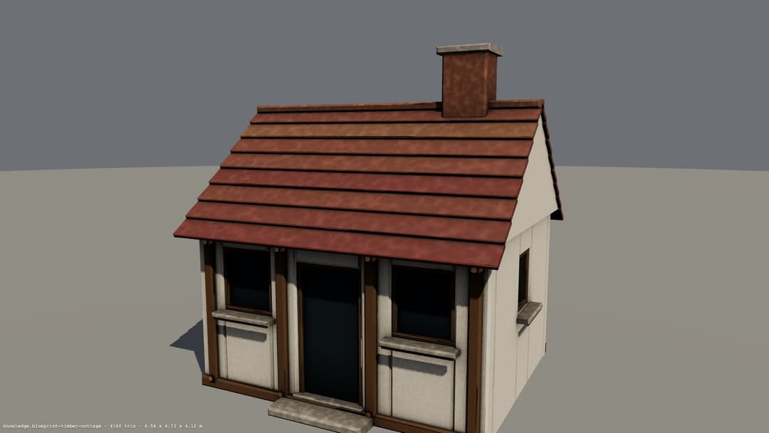 Timber cottage at tier T3
