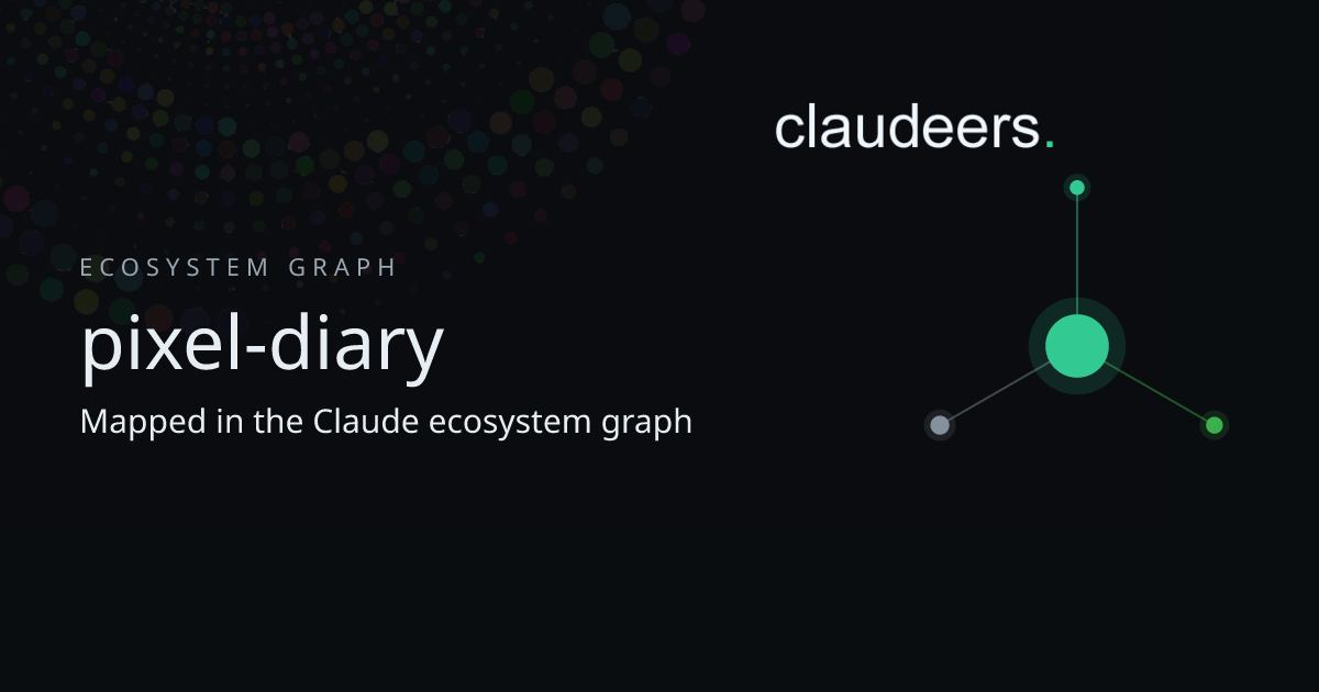 Projects related to pixel-diary · Claudeers